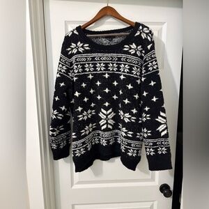 Barefoot Dreams CozyChic Fair Isle Sweater